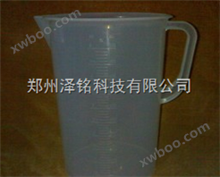 烘培实验用器皿/PP塑料量杯5000ML带柄烧杯