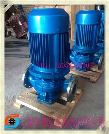上海管道离心泵 IHG单级单吸管道泵 化工泵选型