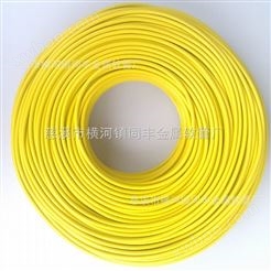 同丰黄色包塑不锈钢软管，适用光纤保护软管
