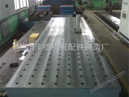 三坐标铸铁平台生产厂家 三坐标定位孔铸铁平板 铸件厂家