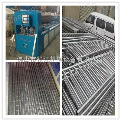 温州莆田不锈钢防护栏自动定位打孔机管材数控冲床