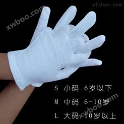 建博儿童舞蹈手套 弹性舒适实用纯棉白手套